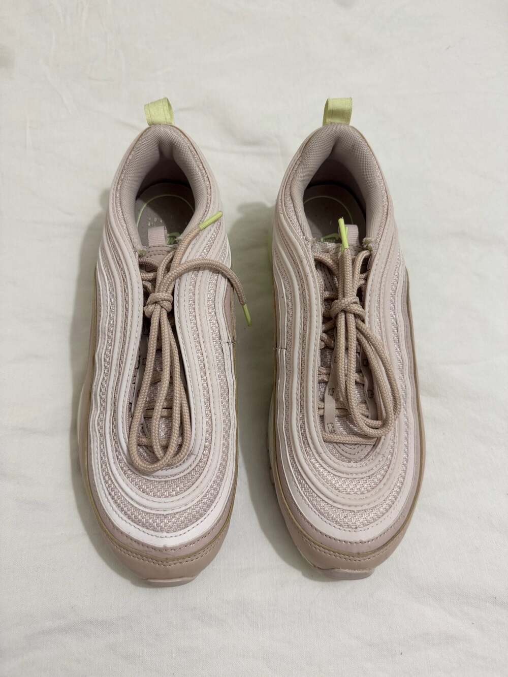 Nike Air Max 97 Women's Barely Rose Volt Sneakers CI7388-600